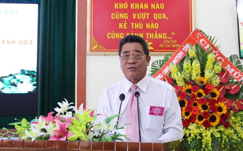Ông Lê Thanh Quang phát biểu chỉ đạo đại hội.