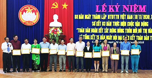 Kỷ niệm 88 năm ngày thành lập Mặt trận Dân tộc thống nhất Việt Nam