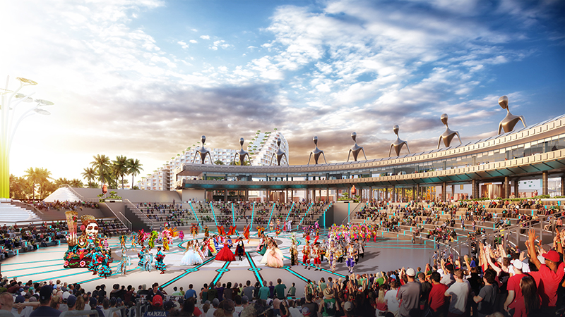 Dự án The Arena với tiện ích đa dạng, sống động được mệnh danh là nơi mặt trời không bao giờ lặn ở bãi Dài vịnh Cam Ranh