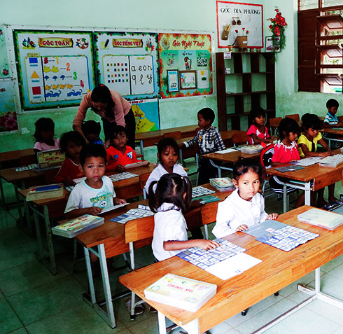 Công tác phổ cập giáo dục, xóa mù chữ: Tiếp tục nâng cao chất lượng đạt chuẩn