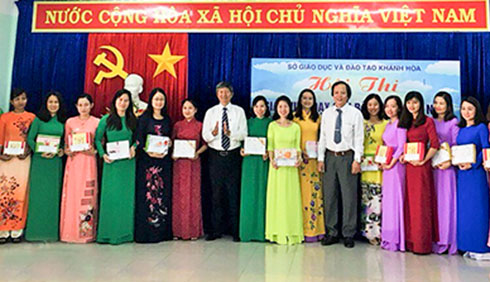 45 giáo viên tham gia hội thi dạy giỏi mầm non