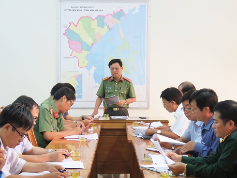 Huyện Vạn Ninh chuẩn bị ứng phó với bão số 9