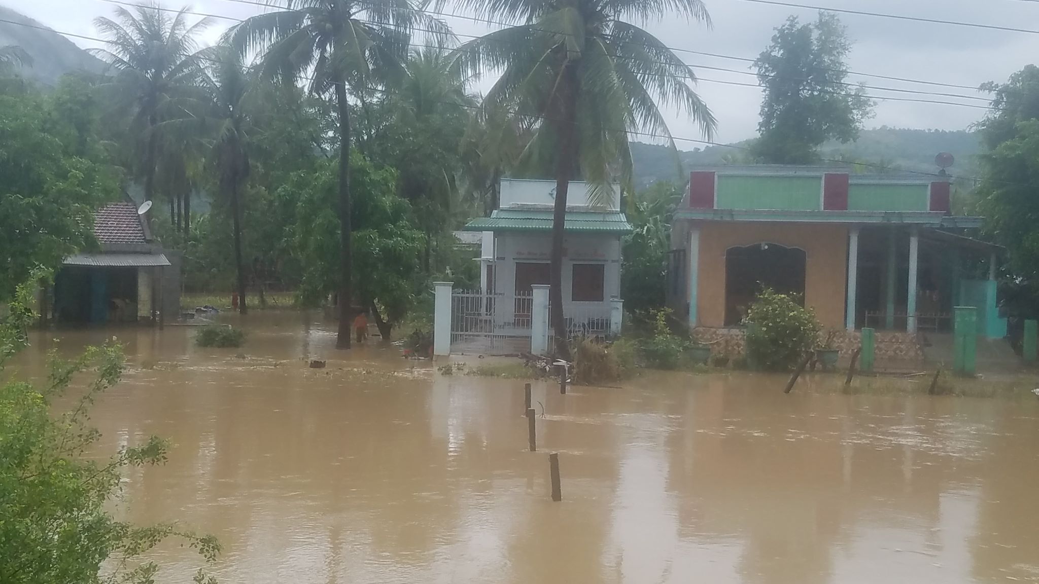 Lập sở chỉ huy ứng phó mưa lũ ở Cam Ranh
