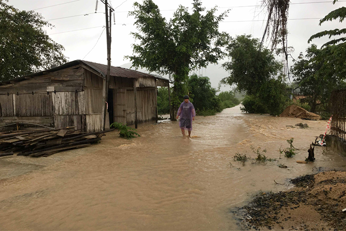 Đêm nay (25-11), tiếp tục có 1 đợt mưa lớn trên diện rộng