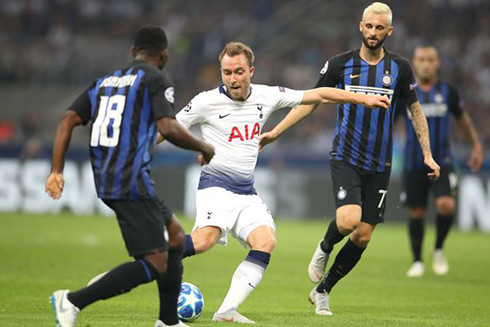 Tottenham và Inter Milan là hoàn toàn ngang tài ngang sức với nhau.