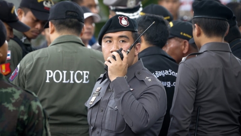 Cảnh sát Thái Lan. Ảnh: YouTube.