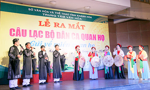 Nghe câu quan họ ở Nha Trang