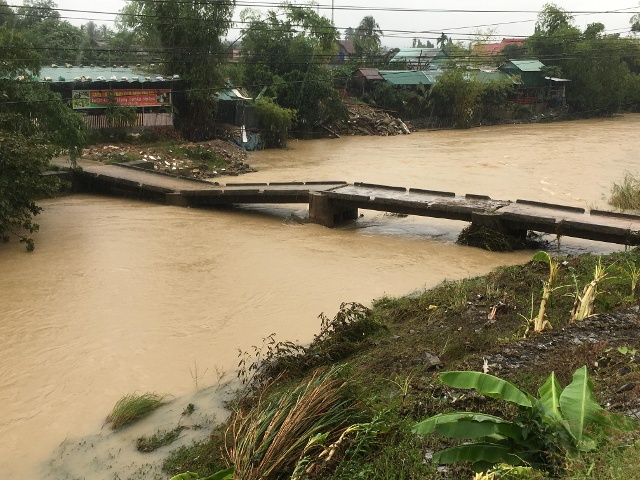 Cam Lâm: Thiệt hại chủ yếu về nông nghiệp, thủy sản, giao thông