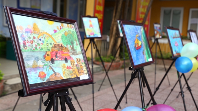 Vẽ chiếc ôtô mơ ước trẻ em Việt có cơ hội tranh tài tại Nhật