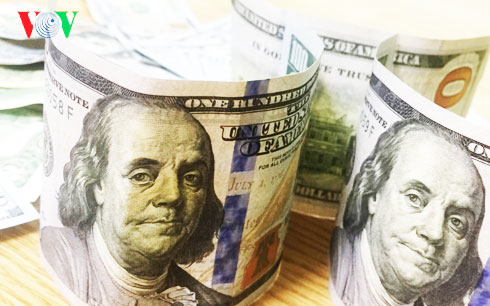 Giá USD giảm nhẹ tại ngân hàng thương mại