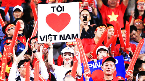 Sân Mỹ Đình sẽ là điểm tựa thành công của đội tuyển Việt Nam.
