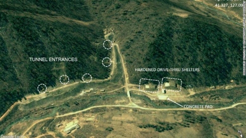 Theo một bài báo của Viện Nghiên cứu Quốc tế Middlebury tại Monterey, Triều Tiên đang mở rộng “đáng kể” một căn cứ tên lửa tầm xa quan trọng. Ảnh: CNN