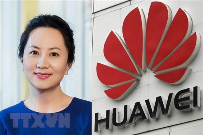Phó Chủ tịch kiêm Giám đốc Tài chính tập đoàn Huawei của Trung Quốc Mạnh Vãn Chu. (Ảnh: Reuters/TTXVN)