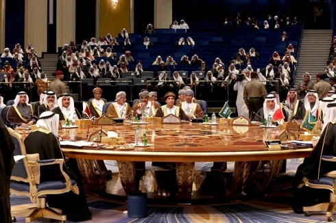 Hội nghị Thượng đỉnh GCC năm 2017 tại Kuwait. Ảnh: AFP.