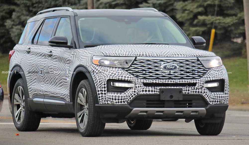 Ford Explorer thế hệ mới 2020 lộ ảnh trên đường chạy thử