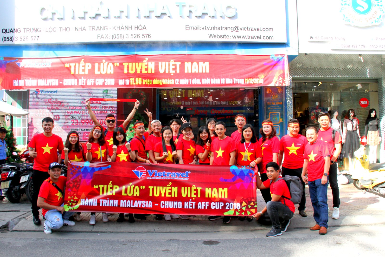 Vietravel: Tổ chức tour &quot;tiếp lửa&quot; cho đội tuyển Việt Nam