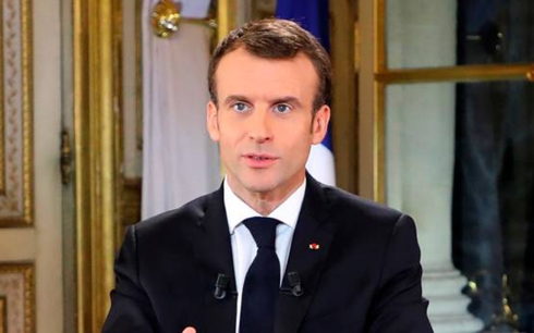 Tổng thống Pháp Emmanuel Macron (Ảnh: AP)