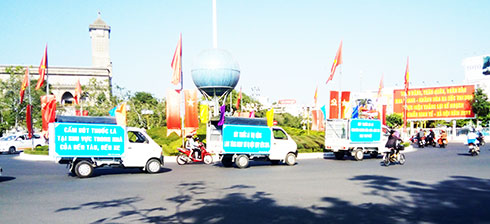 TP. Nha Trang: Nhiều hoạt động truyền thông về phòng, chống tác hại của thuốc lá