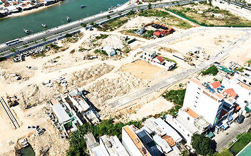 Khuất tất sau dự án Khu dân cư cồn Tân Lập