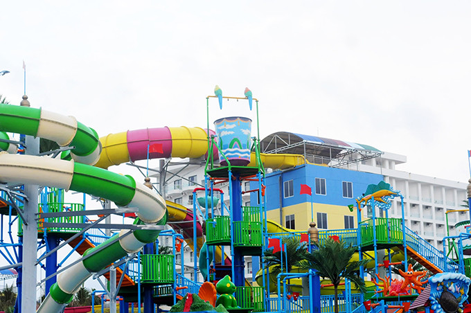 Khu vui chơi Golden Peak Amusement Park một không gian dành cho cả gia đình vui chơi, thư giãn bên nhau
