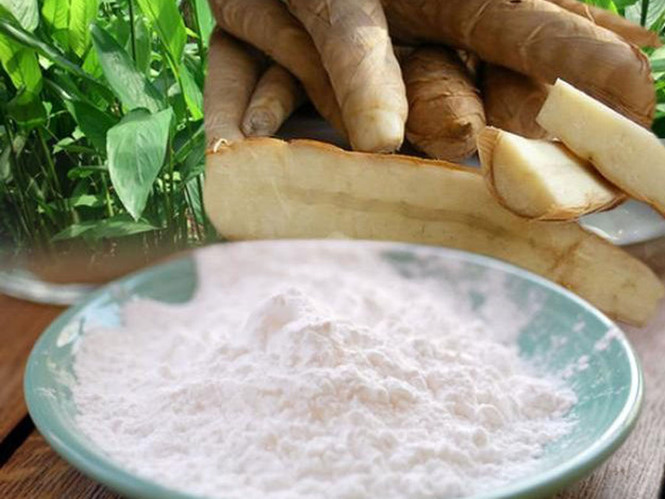 Lợi ích tuyệt vời đến không ngờ của củ dong