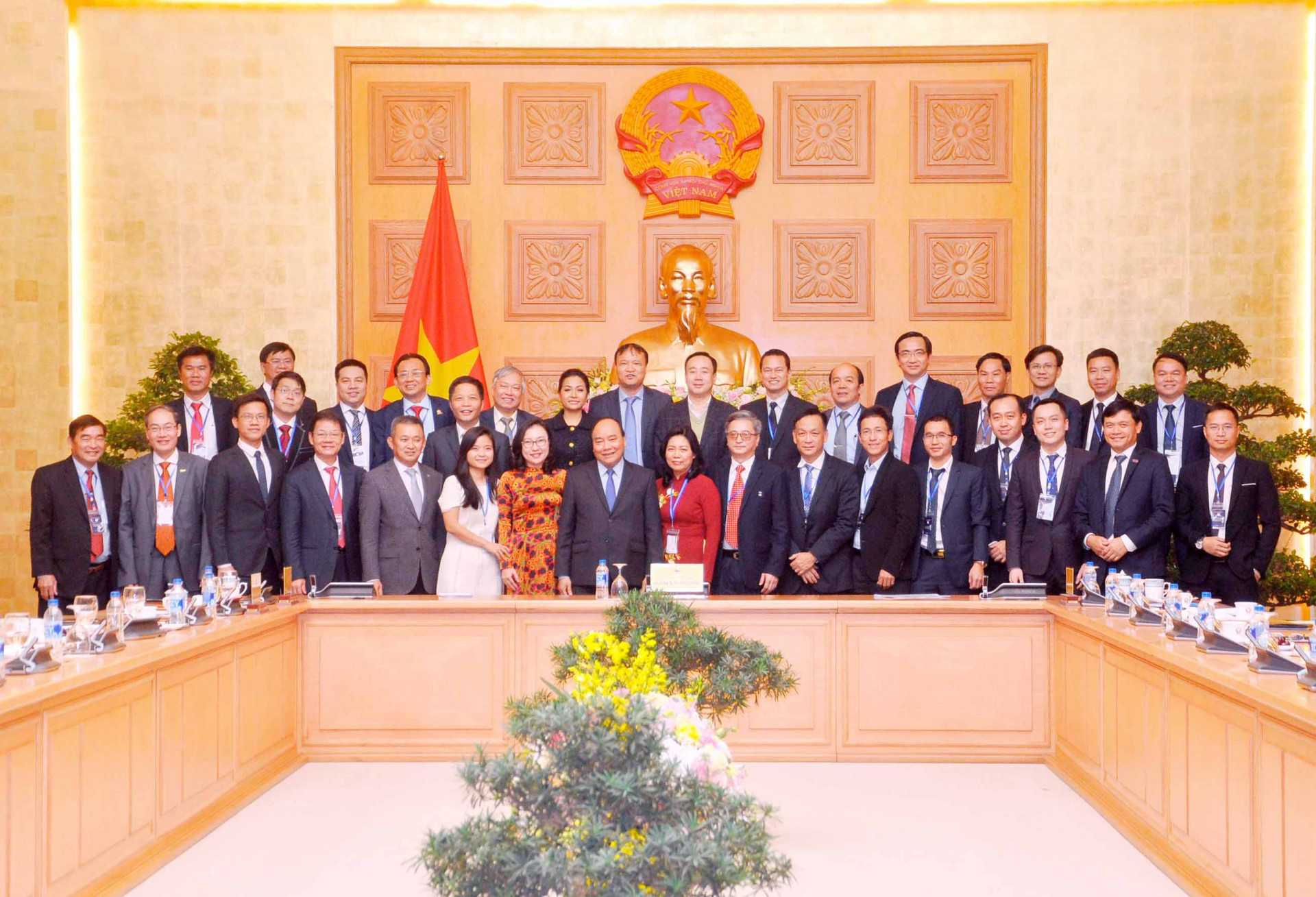 Ông Lê Hữu Hoàng tại buổi gặp mặt Thủ tướng Chính phủ