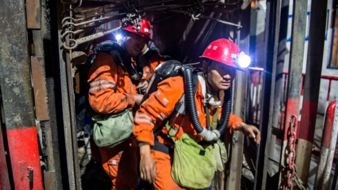 Một vụ nổ mỏ than ở tỉnh Liêu Ninh, Trung Quốc năm 2016 cũng từng khiến 11 người thiệt mạng. Ảnh: AP