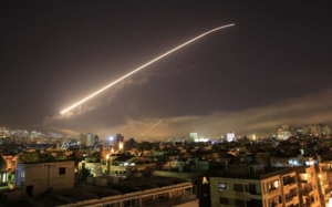 Syria đánh chặn tên lửa bay qua thủ đô Damascus