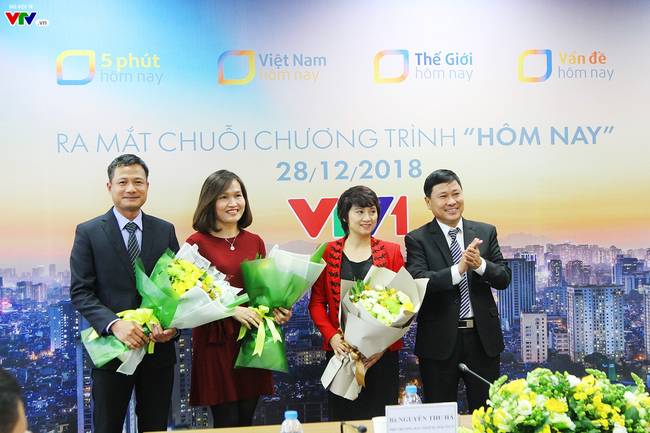 Ban Thời sự Đài Truyền hình Việt Nam ra mắt chuỗi chương trình “Hôm nay”, bắt đầu từ 1-1-2019.