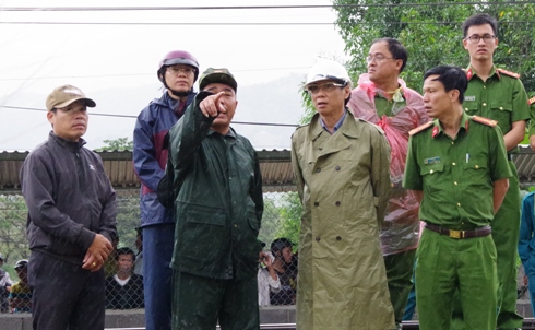 Sạt lở núi ở Suối Cát, 5 người thương vong