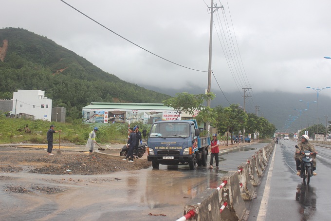 Các điểm ngập nước đã rút