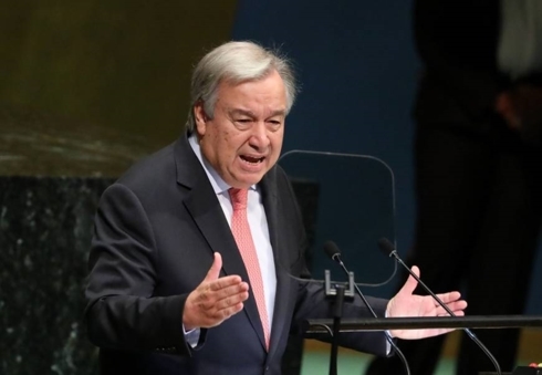 Tổng thư ký Liên Hợp Quốc Antonio Guterres. Ảnh: Reuters.