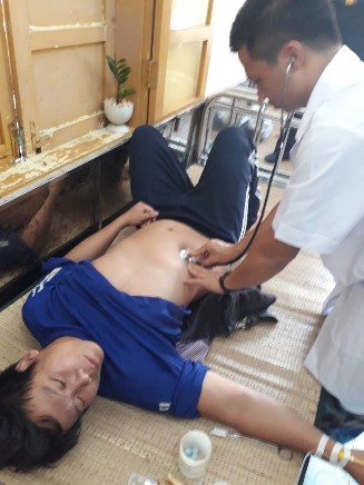 Bệnh nhân Lễ đang tiếp tục được theo dõi và điều trị.