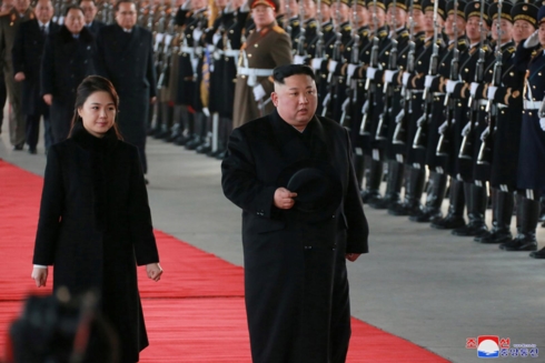Lãnh đạo Triều Tiên Kim Jong Un thăm Trung Quốc từ ngày 7-10/1. Ảnh: KCNA