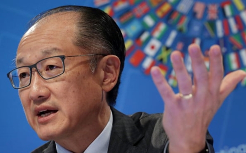 Chủ tịch Ngân hàng thế giới Jim Yong Kim ngày 7/1 đã bất ngờ từ chức (Ảnh: Getty Image)