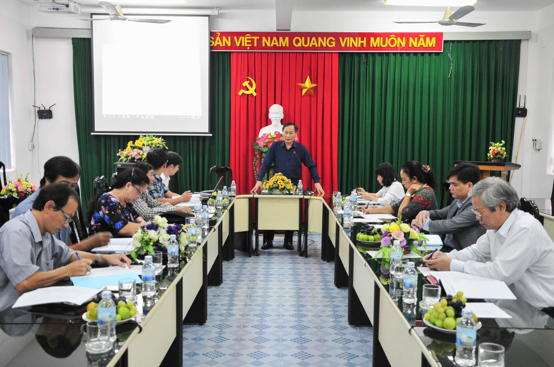 Ông Nguyễn Đắc Tài kết luận cuộc họp
