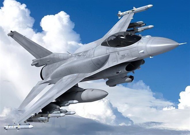 Máy bay F-16 Block 70 của Tập đoàn Lockheed Martin (Mỹ). (Nguồn: BulgarianMilitary.com/TTXVN)