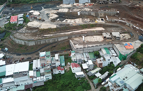 Chủ đầu tư dự án Marina Hill phải thực hiện tháo dỡ công trình xây dựng trái phép