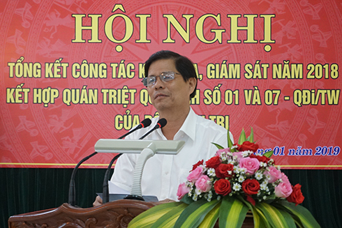 Ông Nguyễn Tấn Tuân phát biểu chỉ đạo
