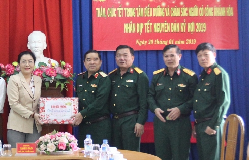 Thăm, chúc Tết các đơn vị quân đội trên địa bàn Khánh Hòa