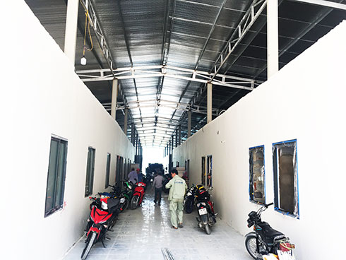 Một công trình xây sai giấy phép xây dựng trên địa bàn xã Phước Đồng (TP. Nha Trang).