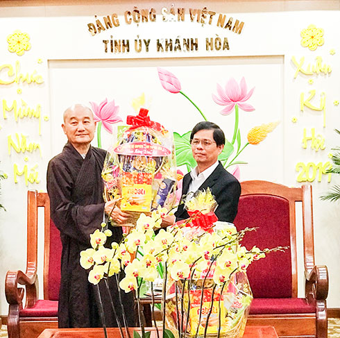 Thăm, chúc Tết lãnh đạo tỉnh