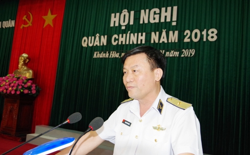 Học viện Hải quân tổ chức hội nghị quân chính năm 2018