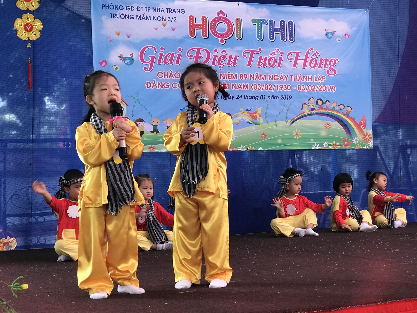 Trường Mầm non 3-2 tổ chức hội thi Giai điệu tuổi hồng