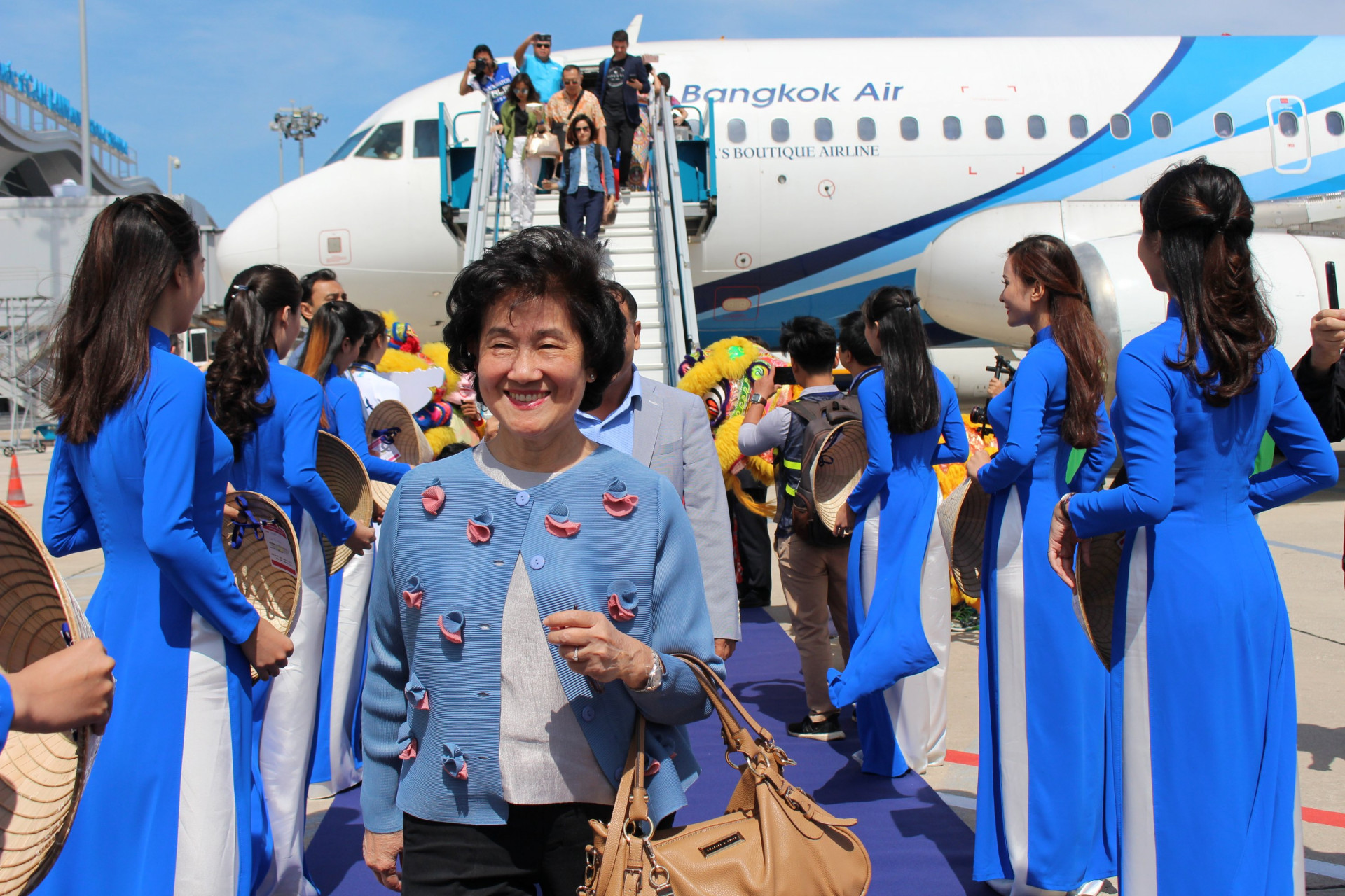 Hành khách bay thẳng từ Bangkok đến Cam Ranh bằng máy bay của Bangkok Airways