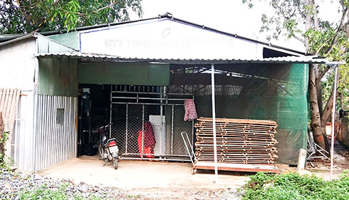 Xưởng đồ gỗ gây ô nhiễm môi trường