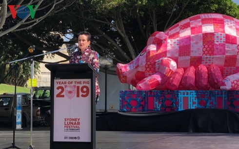 Thị trưởng Sydney bà Clover Moore cho biết Lễ hội chào đón năm mới Kỷ Hợi là hoạt động văn hóa quan trọng của thành phố Sydney.