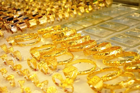 Giá vàng tăng 150.000 đồng/lượng trong tuần.