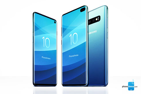  Hình ảnh  "rò rỉ " của Galaxy S10 với màn hình  "nốt ruồi " được dự đoán sẽ là xu hướng màn hình smartphone 2019