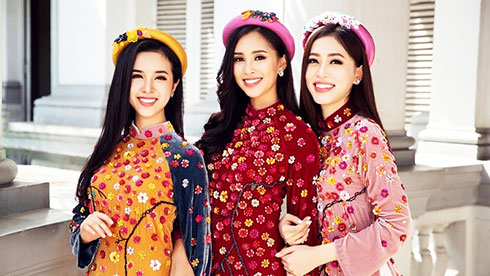 Những lưu ý quan trọng để mặc áo dài thật đẹp trong những ngày đầu năm